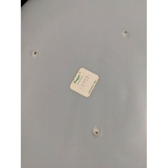 Vintage 1980s Large Haeger #5152 Baby Blue Catch All Console Bowl / Trinket Dish - Picture 4 of 4